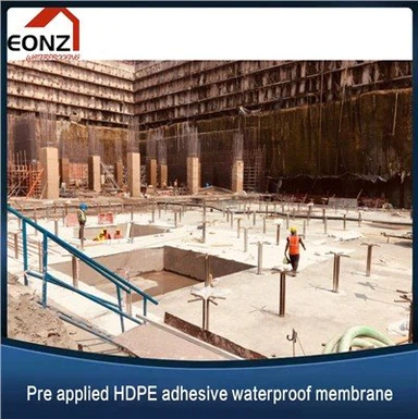 HDPE popolnoma vezana vodotesna membrana